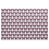 Tissu Papillon Papillons Violets (Yard)