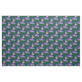 Tissu Papillon sur la fleur pourpre (Yard)