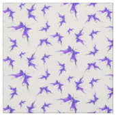 Tissu Papillon Violet Artistique (Échantillon)
