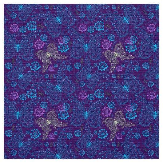 Tissu Papillons (Échantillon)