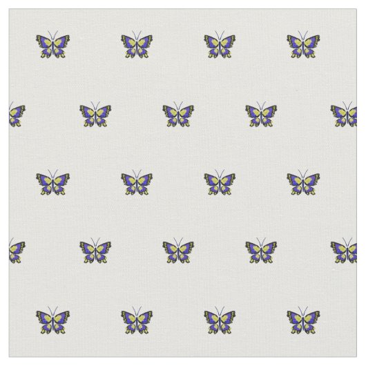 Tissu Papillons (Fermer)