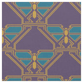 Tissu Papillons Art Déco (Fermer)