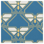 Tissu Papillons Art Déco (Fermer)