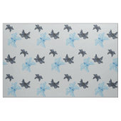 Tissu Papillons bleus (Fat Quarter)