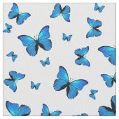 Tissu Papillons bleus (fermé)