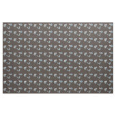 Tissu Papillons bleus motif (Yard)