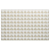 Tissu Papillons D'Aquarelle Et Fleurs sauvages, (Yard)