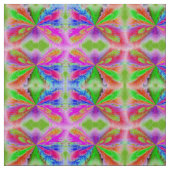 Tissu Papillons floraux (Échantillon)