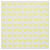 Tissu Papillons jaunes gras (Échantillon)