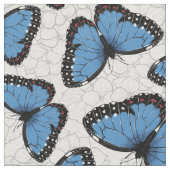 Tissu Papillons morpho bleu (Fermer)