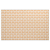 Tissu Papillons Orange Gras Mod (Fat Quarter)