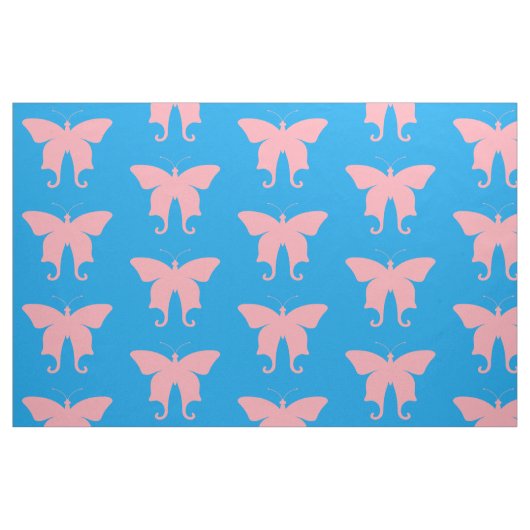 Tissu Papillons roses (Fat Quarter)