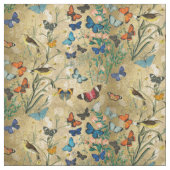Tissu Papillons vintages (Échantillon)