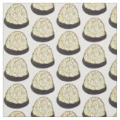 Tissu Pâque Chocolat noix de coco Macaron (Échantillon)