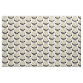 Tissu Pâque Chocolat noix de coco Macaron (Fat Quarter)