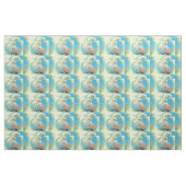 Tissu pâques heureux (Fat Quarter)
