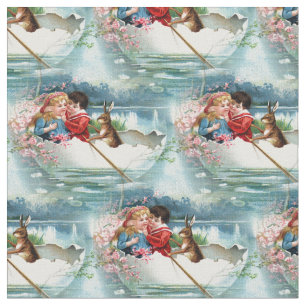 Tissu Pâques vintage