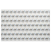 Tissu par radio fou d'installation avec (Fat Quarter)