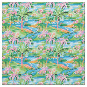 Tissu Paradis de l'île (Échantillon)