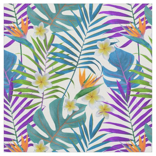 Tissu Paradis tropical (Fermer)