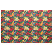 Tissu Paradis tropical Floral hawaïen (petit) (Fat Quarter)