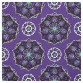 Tissu Parapluie violet & coeurs .7 (Échantillon)