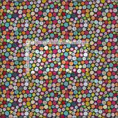 Tissu parapluies cobalt (Carreau)