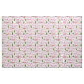 Tissu parc de remorques flamingo père Noël (Fat Quarter)