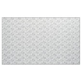 Tissu parfaite et unique écriture noire (Yard)