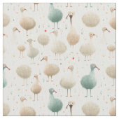 Tissu Parfums Whimsical : Ostrich Whimsy (fermé)