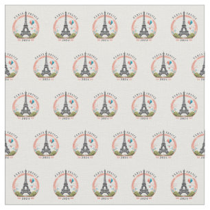 Tissu Paris France 2024 Couvertures en polaire, Tour Eif