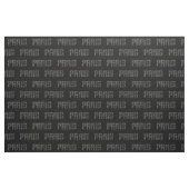 Tissu Paris Quartiers Typographique Word Art (Fat Quarter)
