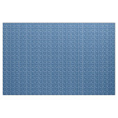 Tissu Parrot Exotique-Blanc Bleu Plumes Répéter (Yard)