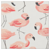 Tissu Partie de Flamant rose (Fermer)