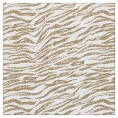 Tissu Parties scintillant d'or Zebra (fermé)