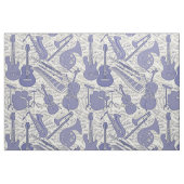Tissu Partition et instruments violet/ivoire ID481 (Fat Quarter)