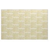 Tissu Partition manuscrite Notes de chansons Antique Ivo (Yard)