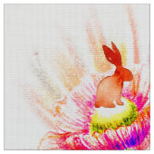 Tissu Passer à travers les fleurs (Fermer)