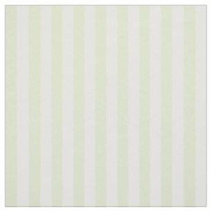Tissu Pastel Green Celery White Stripe