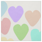 Tissu Pastel Hearts Design (Échantillon)