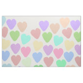 Tissu Pastel Hearts Design (Fat Quarter)