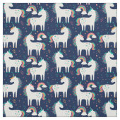 Tissu Pastel Unicorns & Rainbows (Échantillon)