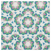 Tissu Pastel vert et rose (Échantillon)