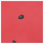 Tissu Pastèque avec graines (grande échelle) (Fermer)