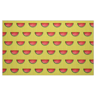 Tissu pastèque et Pois