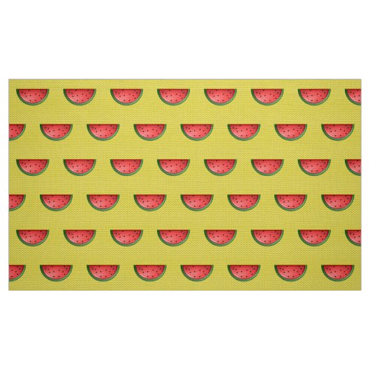 Tissu pastèque et Pois (Fat Quarter)