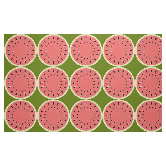 Tissu Pastèque rose Multi large (Fat Quarter)