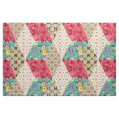 Tissu patchwork Abstrait quilt rétro vintage ab (Fat Quarter)