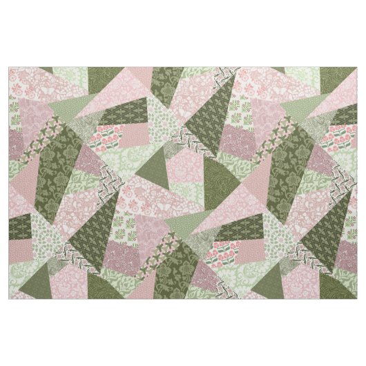 Tissu Patchwork "Crazy Quilt" (Fat Quarter)