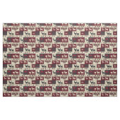 Tissu Patchwork croisé rustique | Folk Holiday Motif (Fat Quarter)